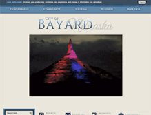 Tablet Screenshot of cityofbayard.net